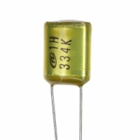 QYX1H334KTP CAP .33UF 50V POLY 10% RAD