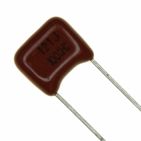 ECQ-B1121JF CAP .00012UF 100V POLY B SERIES