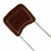 ECQ-B1821JF CAP .00082UF 100V POLY B SERIES
