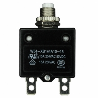 W54-XB1A4A10-15 CIRCUIT BREAKER THERMAL 15A