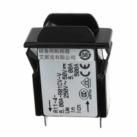 R11-4-5.00A-R01CV-V CIRCUIT BREAKER ROCKER SP 5A