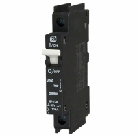 C25A1P-80VDC CIRCUIT BRKR 25A 1POLE DINRAIL