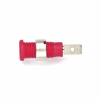 72922-2 2MM JACK SHEATHED PNL MNT RED