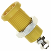 72930-4 BANANA JACK PNL MNT 10/PK YELLOW