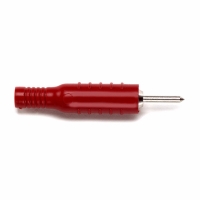 5173-2 PIN TIP PLUG W/BOOT 18-22AWG RED