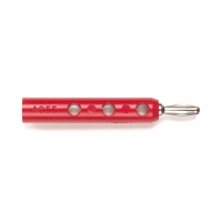 3364-2 PLUG BANANA QUAD RED