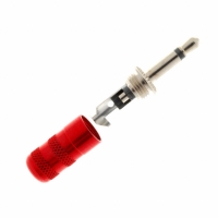 855X CONN MICROPLUG PHONE RED