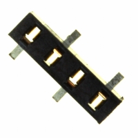 MMS-104-02-L-SV CONN RCPT 2MM 4POS SGL VERT SMD