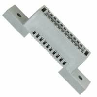 3461-0000 CARD EDGE CONN 20 POS W/FLANGE