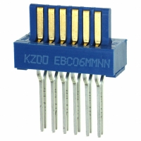 EBC06MMNN CARD MALE EXTENDER .100 12POS AU