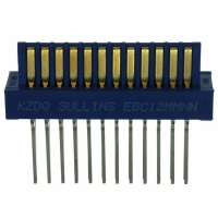 EBC12MMNN CARD MALE EXTENDER .100 24POS AU