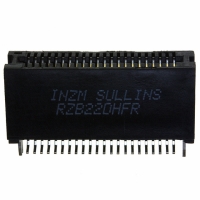 RZB22DHFR CONN EDGE DUAL .050 SMD 44 POS