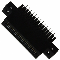 RZB25DHAS CONN EDGE DUAL .050 R/A 50 POS