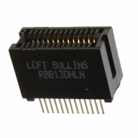 RBB13DHLN CONN EDGECARD 26POS DIP .050 SLD