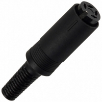 YE-1334 CONN CIRCULAR DIN JACK 4POS