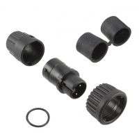 6282-2PG-3DC CONN PIN CABLE END MINI 2PIN