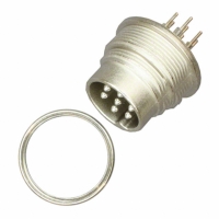 T 3477 400 U CONN MALE RCPT 7POS SLD REAR MT