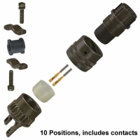 PT06SE12-10S(470) CONN PLUG 10POS W/SOCKETS CRIMP