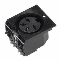 SDS-40J-SMT CONN DIN RECEPTACLE 4 POS SMT