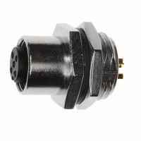 1838891-3 CONN FEMALE M12 5POS SOLDER STR