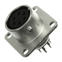 RM12BRB-6S CONN RECEPT 6POS SOCKET SILVER