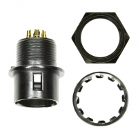 HR10A-7R-6P(74) CONN RECEPT 6POS MALE SLD GOLD