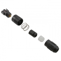 HR30-6PA-6P(71) CONN PLUG 6POS MALE SOLDER