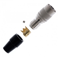 HR10A-7P-4S(74) CONN PLUG 4POS FEMALE SLD GOLD
