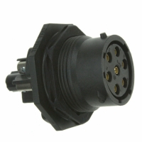 UTS7147SSCR CONN RCPT JAM NUT 7POS F SCREW