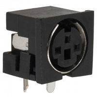 2MJ-0001A110 CONN MINI DIN RECEPT RT ANG 3POS