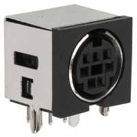 2MJ-0105A120 CONN MINI DIN SHIELDED ANG 7POS