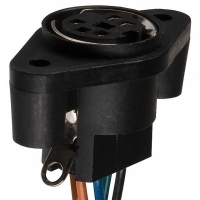 2MJ-20316000 CONN MINIDIN RECEPT PNL MNT 5POS