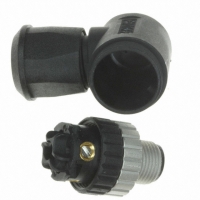 43-00104 CONN PLUG MALE M12 4POS R/A 8MM