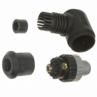 43-00105 CONN PLUG MALE M12 5POS R/A 6MM