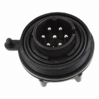 PX0744/P CONN JAM NUT 7POS W/PINS