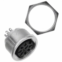 T 3507 009 U CONN FMALE RCPT 8PS FRONT PNL MT
