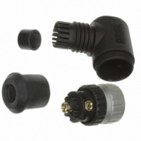 43-00098 CONN SCKT FEMAL M12 5POS R/A 8MM