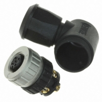 43-00097 CONN SCKT FEMAL M12 5POS R/A 6MM