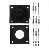 PX0769/P CONN BOX MOUNT 9POS W/PINS