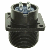 97-3102A-18-4P CONN RECEPT BOX MNT 4POS W/PINS
