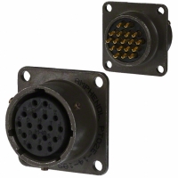 PT02E-14-18S(025) CONN RECEPT 18POS W/SOCKT SOLDER
