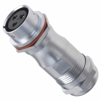 APSFSA7E2 CONN RCPT 18MM 3POS IP67 W/SCKT