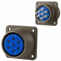 97-3102A-20-15S CONN RECEPT BOX MNT 7POS W/SOCK