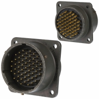PT02A22-55P CONN RECEPT 55POS W/PINS SOLDER