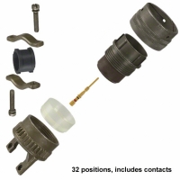 PT06SE18-32P(SR) CONN PLUG 32POS W/PINS CRIMP