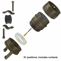 MS3126F-24-61S CONN PLUG 61POS W/SOCKET CRIMP
