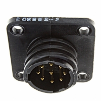206852-2 CONN CPC SER 2 RCPT 9POS SIZE 11