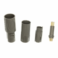 1-1877845-1 PLUG 5POS 80 DEG GRY/GRY 4.0-5.2