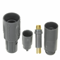 1877849-4 PLUG 5POS 80 DEG GRY/GRY CBL 6.4