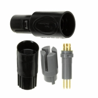 1877846-6 PLUG 6POS 80 DEG BLK/BLK 2.7-3.9